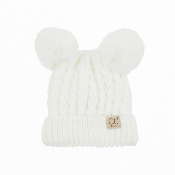 C.C Other - CC Kids Double Pom Beanie